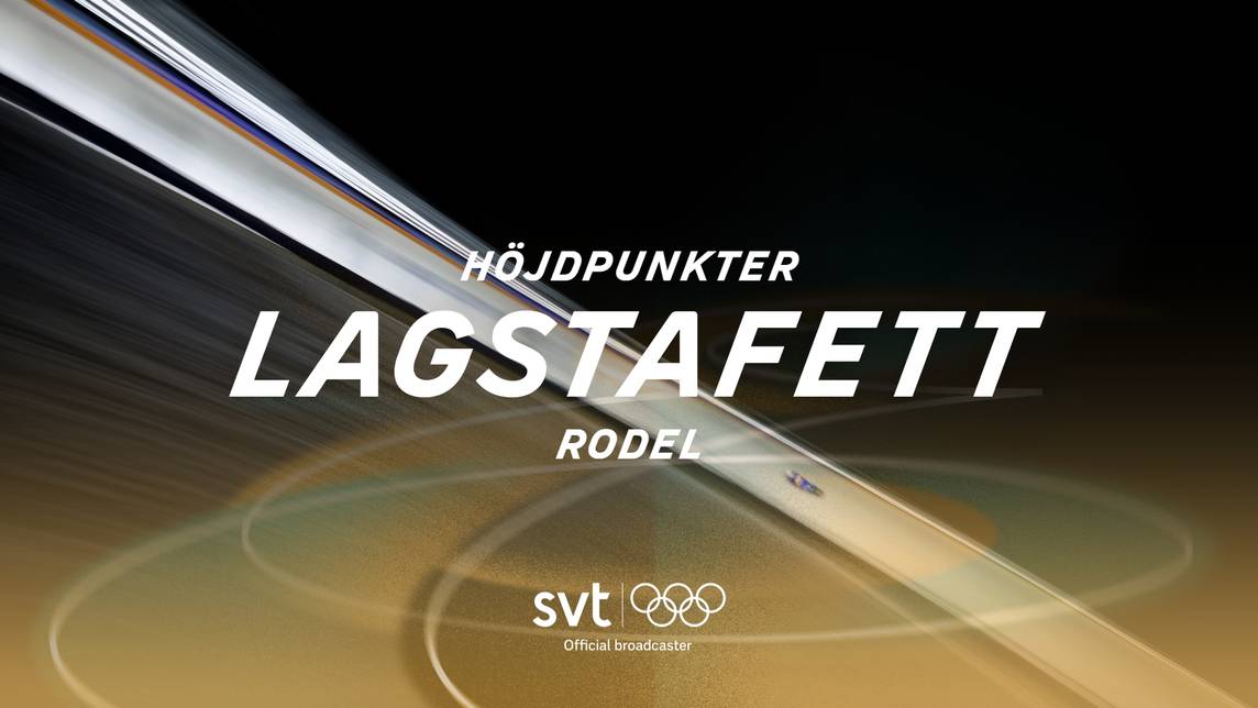 OS 2026: Rodel – Rodel, lagstafett 12/2 | SVT Play