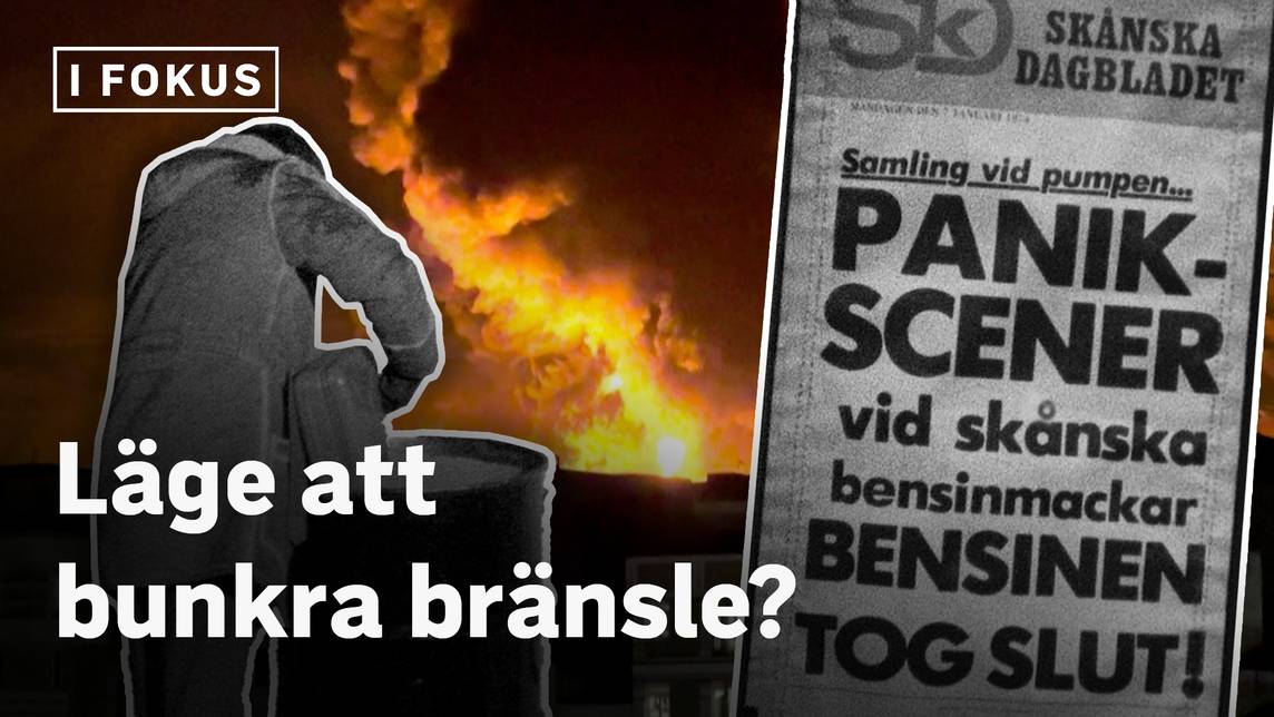Oljekranen sinar - läge att bunkra bränsle?