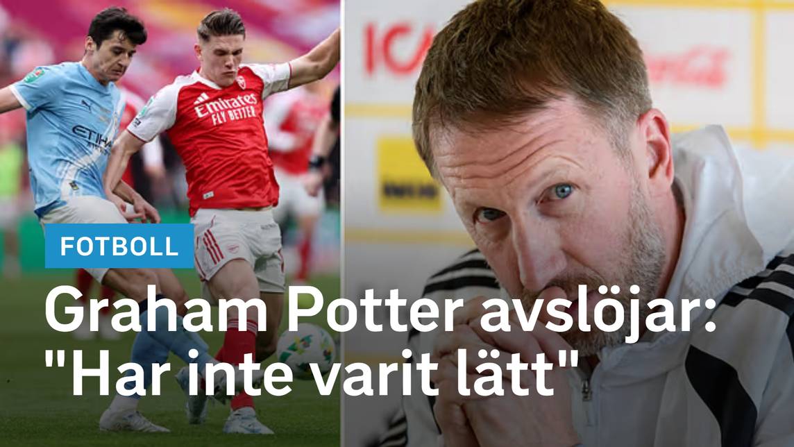 SVT Sport: Reportage och klipp – Graham Potter avslöjar känslorna: 