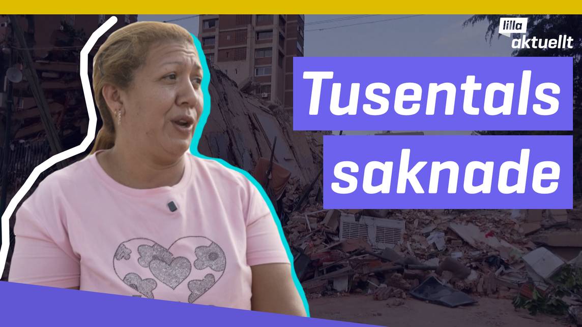 Lilla Aktuellt & Lilla Aktuellt skola – 50 000 saknas i Venezuela | SVT ...
