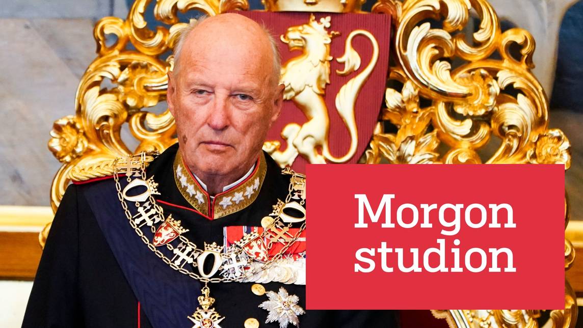 Norges kung Harald V är död