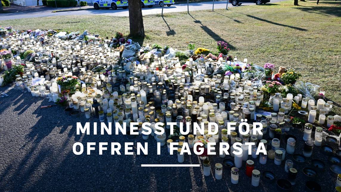 SVT Nyheter Direkt – Minnesstund för offren i Fagersta | SVT Play