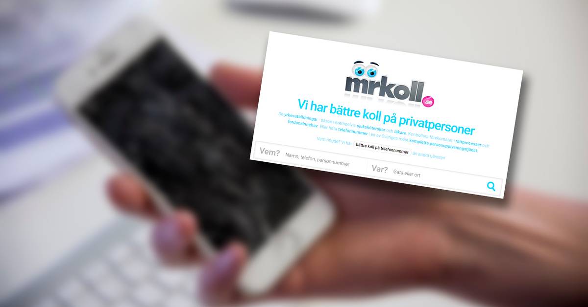 Ta Bort Uppgifter Från Mrkoll