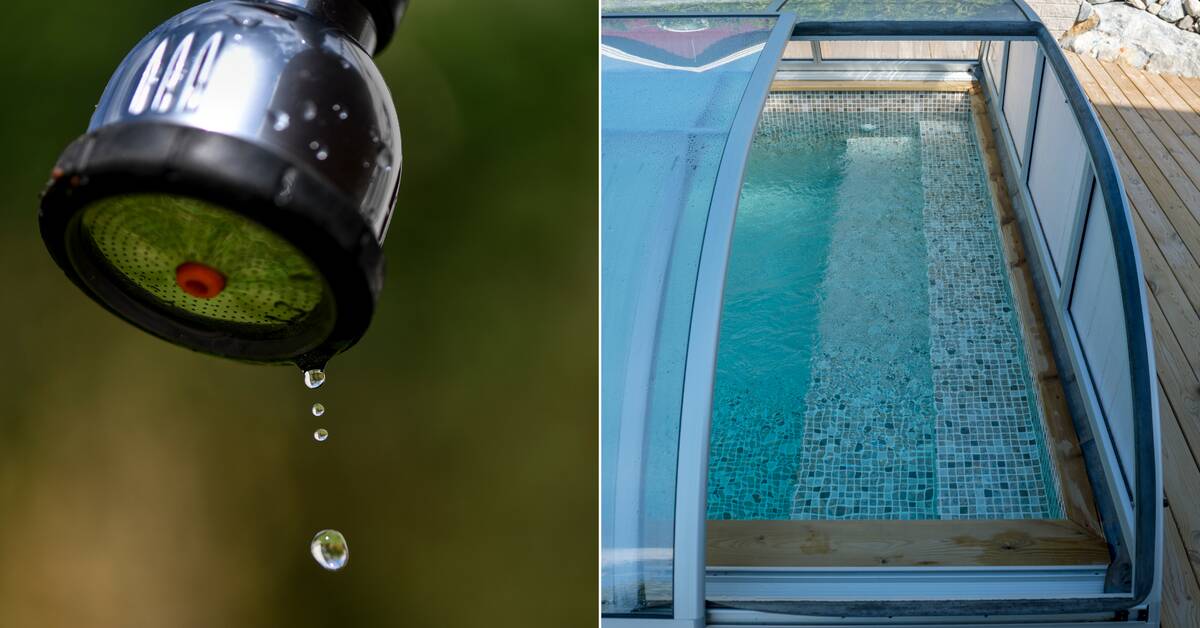 filling your pool with water