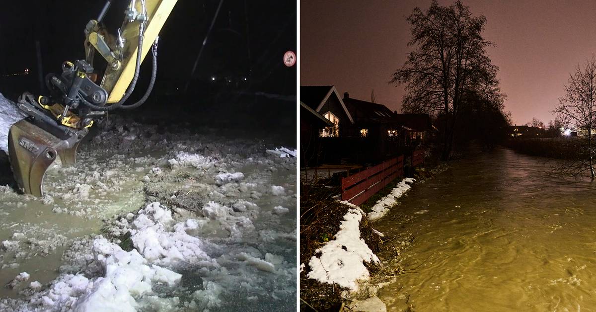 Storm i Norge – mange evakuerte