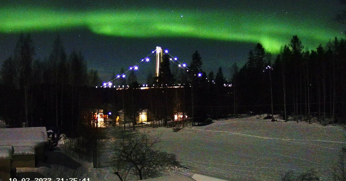 The mobile camera is also suitable for aurora borealis images Teller