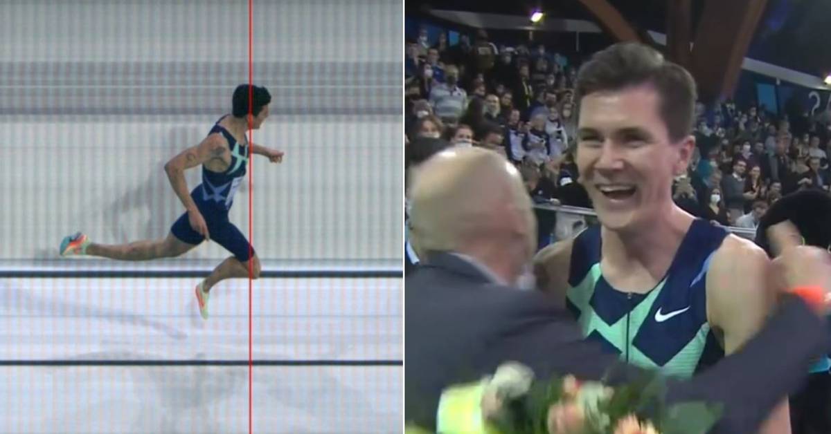 Ingebrigtsen broke the world record in 1500 meters Teller Report