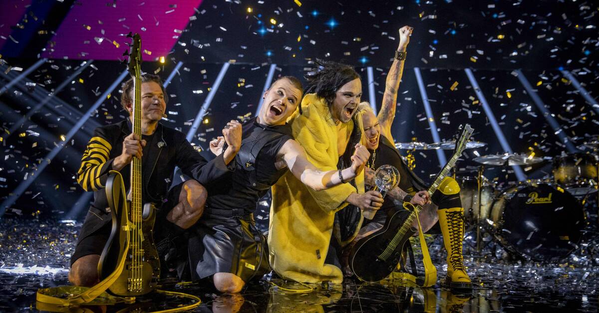 The Rasmus representerar Finland i Eurovision | SVT Nyheter