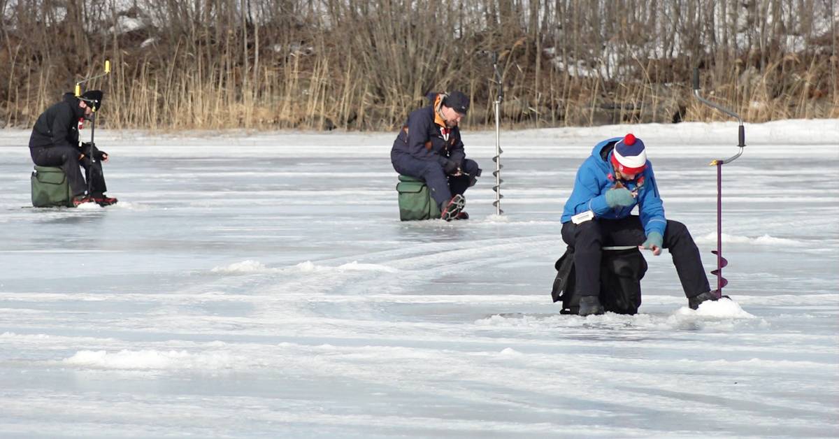 Nordisk mesterskap i isfiske ble avgjort i Stömnesjön i Delsbo
