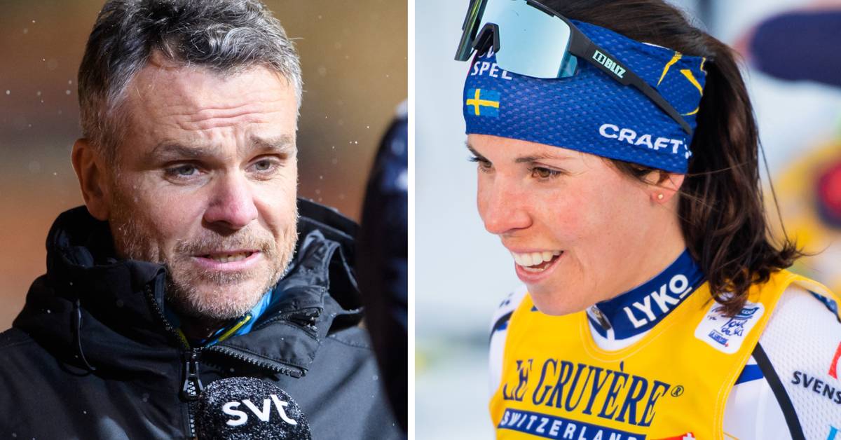 Anders Blomquist: ”Fint att få vara med henne till slutet” | SVT Sport