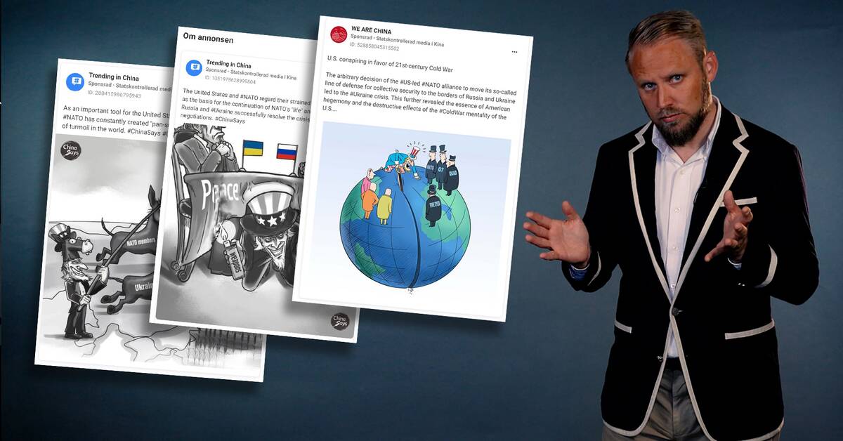 Here, China sponsors anti-NATO propaganda on Facebook