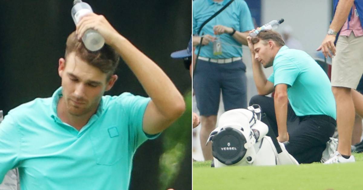 Hit by golf ball in the head "Just yelled in my ears" Teller Report