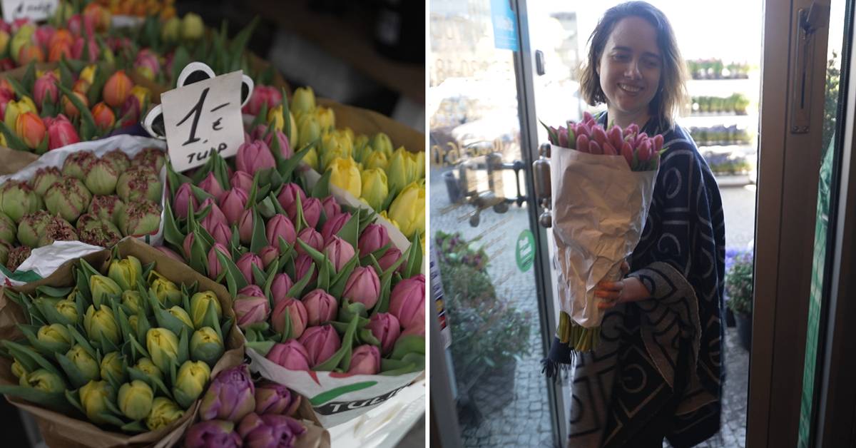The florist from Kyiv contributes to the fight with flowers