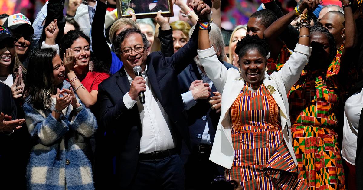 Il leader di sinistra Gustavo Petro, presidente della Colombia