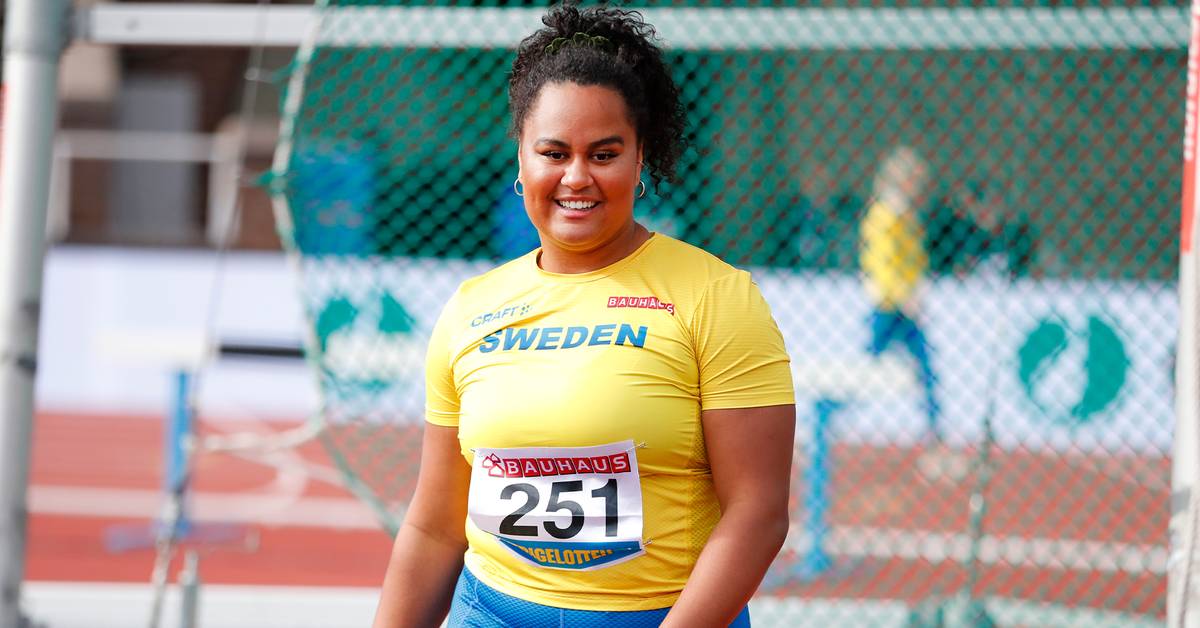 Vanessa Kamga won the discus competition in Bottnaryd the second longest throw in her career