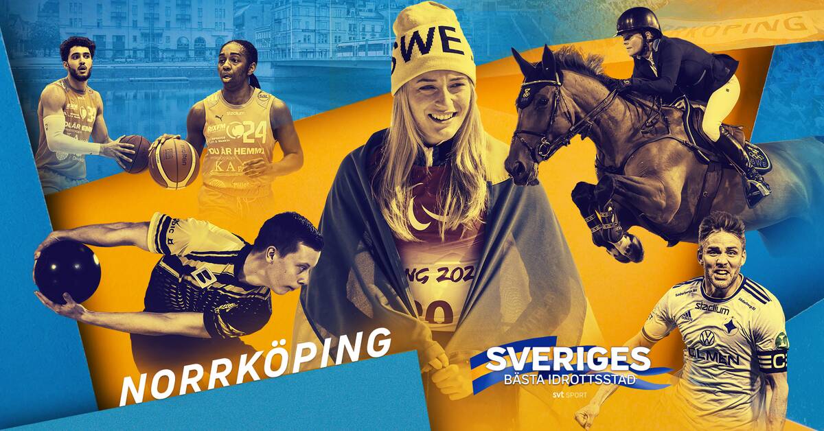 Norrköping is the best sports city in Sweden in 2022