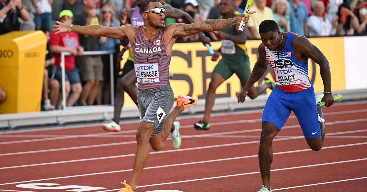 The brilliant Canadian victory in the men’s relay race |  SVT Sports