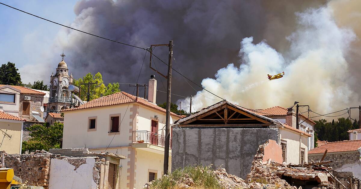 Per paese: i grandi incendi che sconvolgono l’Europa meridionale