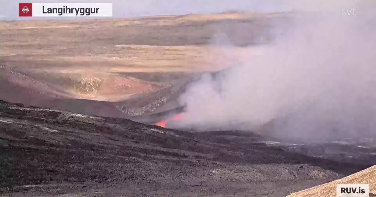 Eruzione vulcanica in Islanda – Il ministero degli Esteri avverte i viaggiatori svedesi