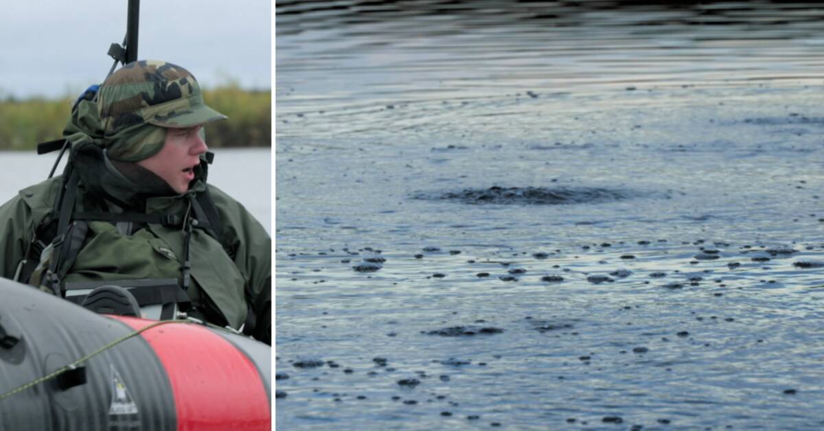 Watch the arctic lake that looks like it’s boiling