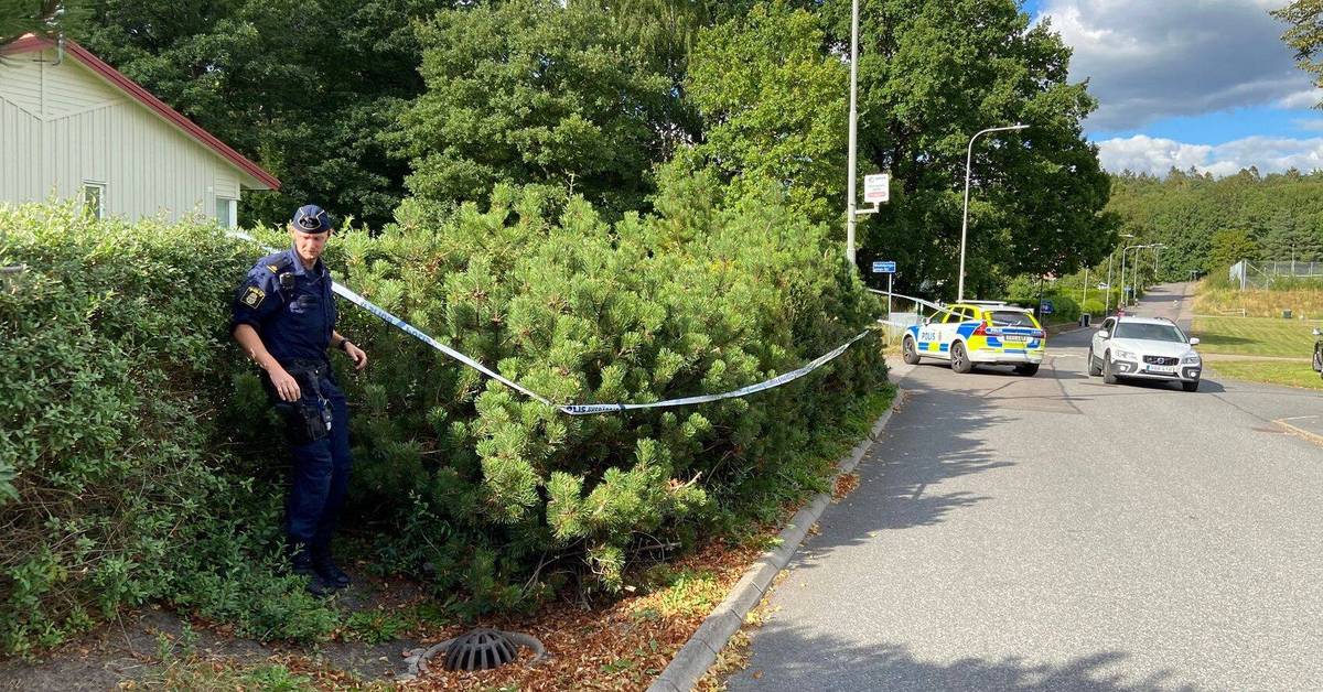 Alarm about shooting in Gothenburg a man is said to have been shot