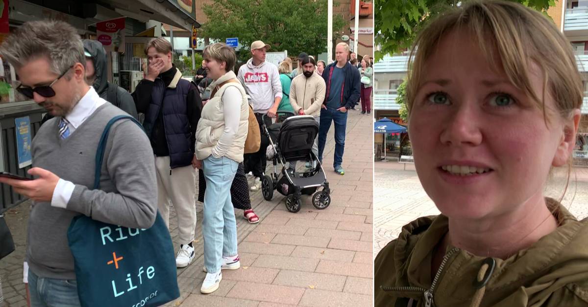 Election 2022 Twohour queue for early voting in Gothenburg Teller