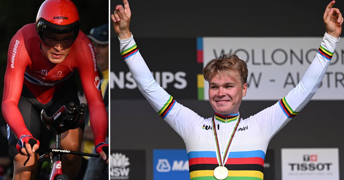 Norway’s Tobias Vos won a stunning gold in the cycling water cycle