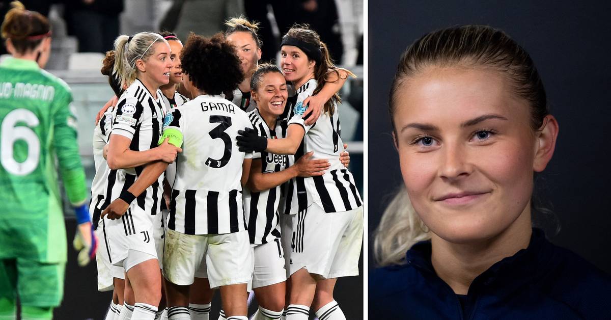 Amanda Nildén målskytt för Juventus i Champions League-kvalet | SVT Sport