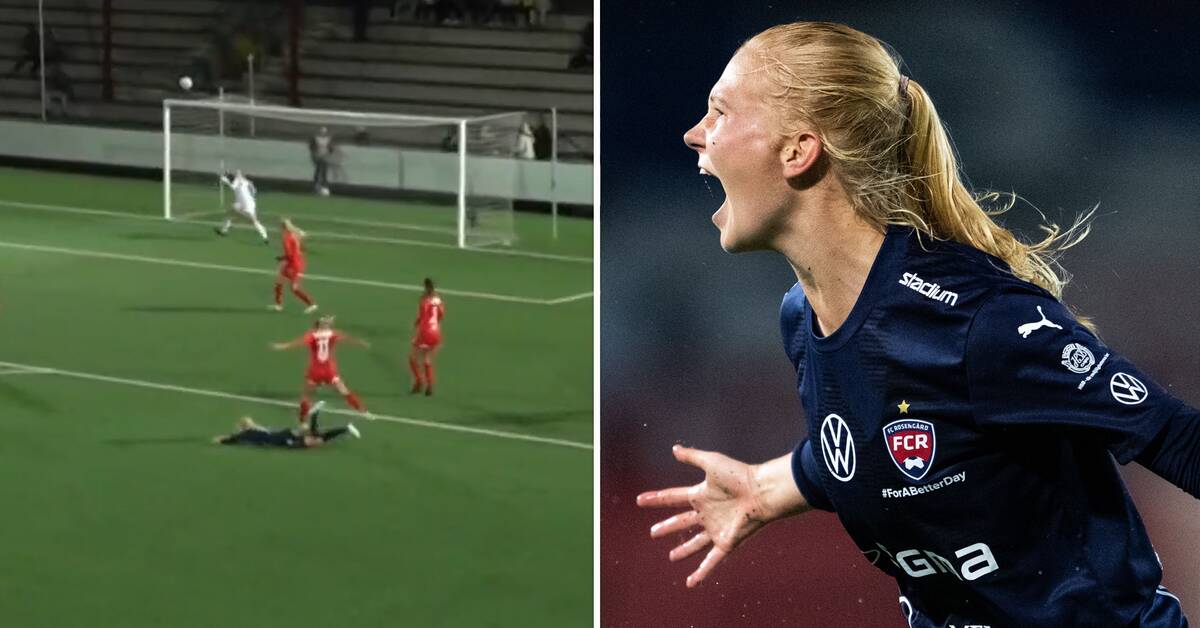 Rosengård prêt pour la Ligue des champions – après un but de rêve de Sofie Bredgaard