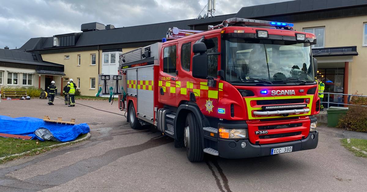 Vindsbrand på äldreboende i Svärdsjö norr om Falun SVT Nyheter