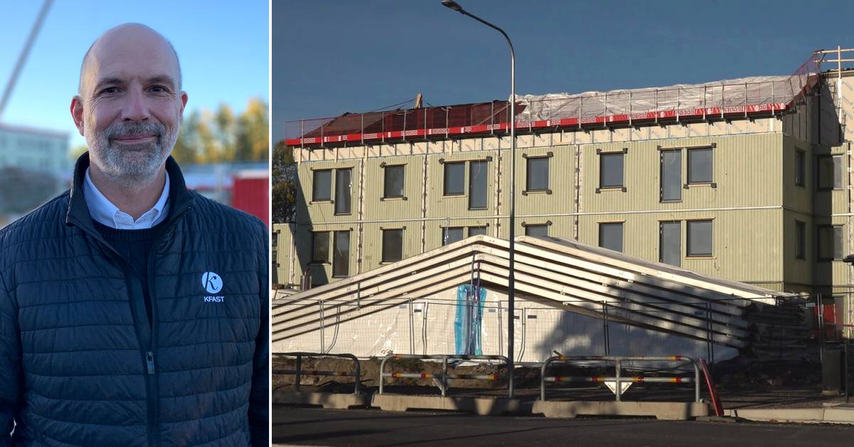 Skogstorp in Eskilstuna is getting the municipality's first wooden