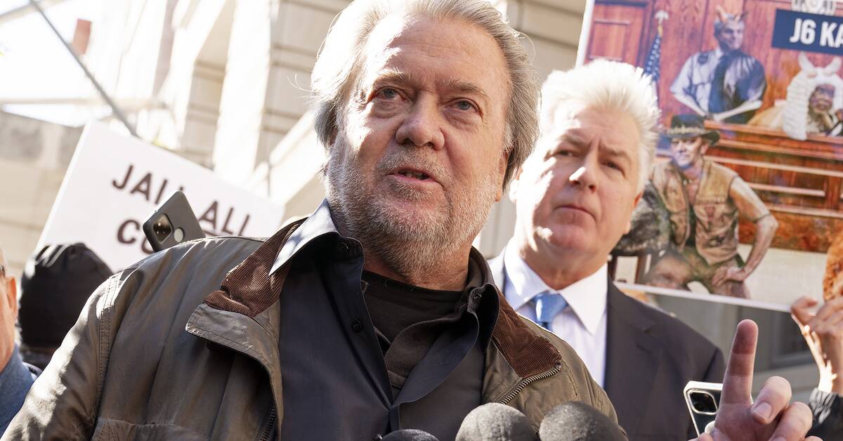 Steve Bannon was sentenced to prison – he refused to be questioned