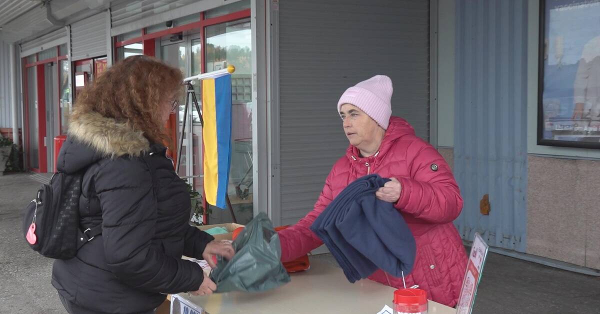 10,000 blankets to be collected for Ukraine in Eskilstuna "Hope it's