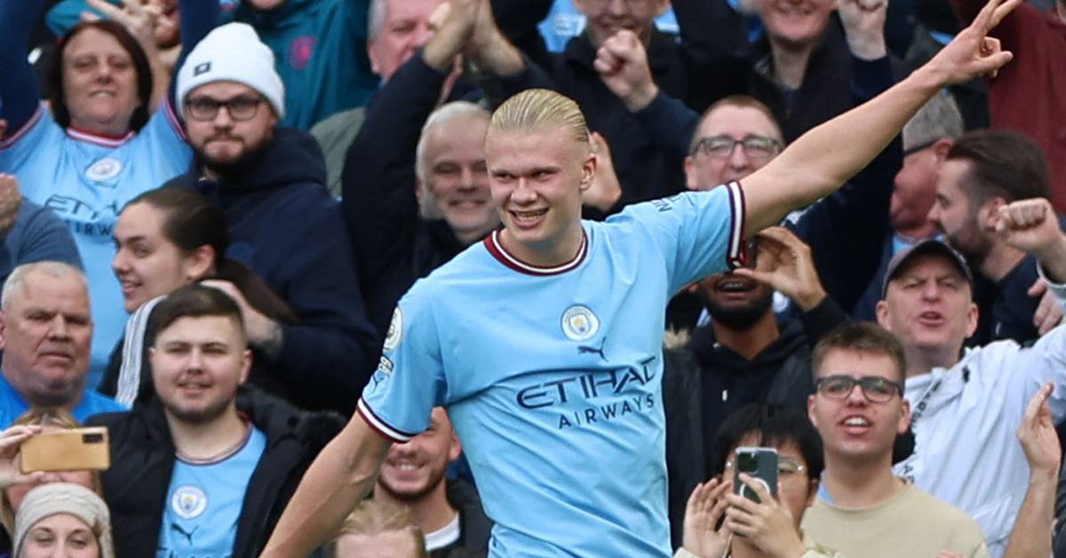 Erling Haaland twogoal scorer for Manchester City Teller Report