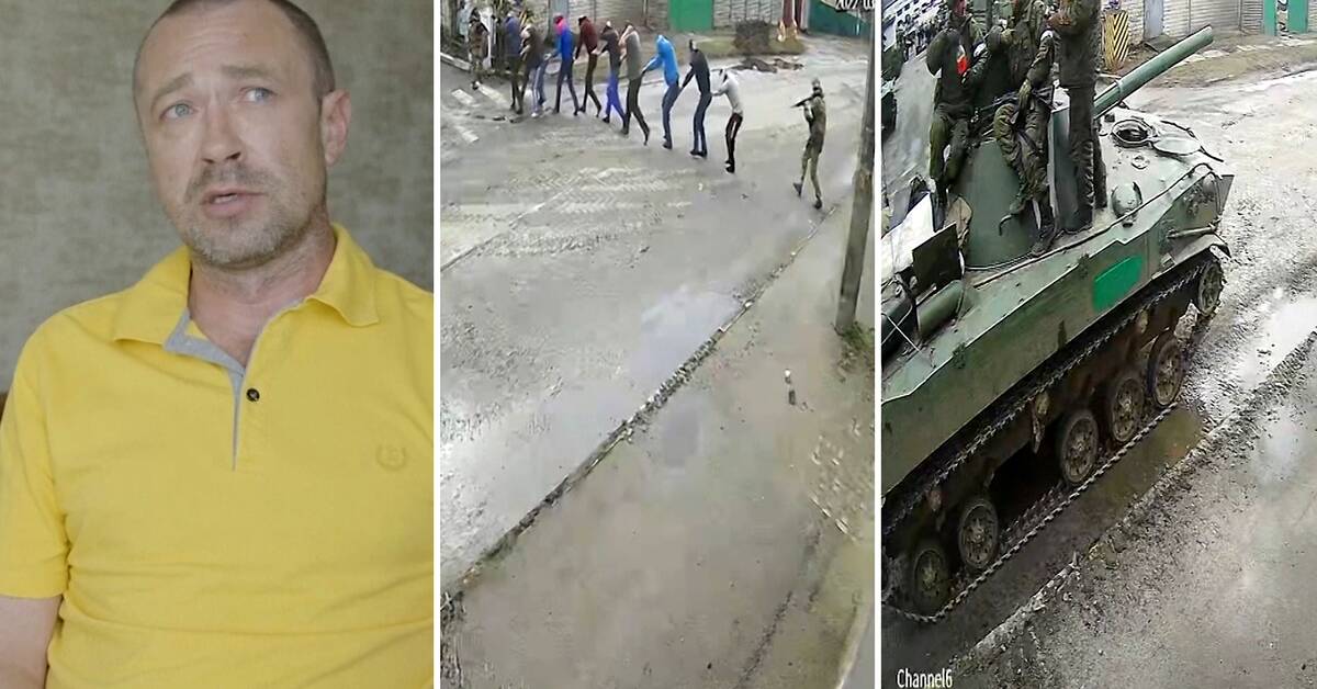 Nya övervakningsfilmer visar grymheterna i Butja | SVT Nyheter