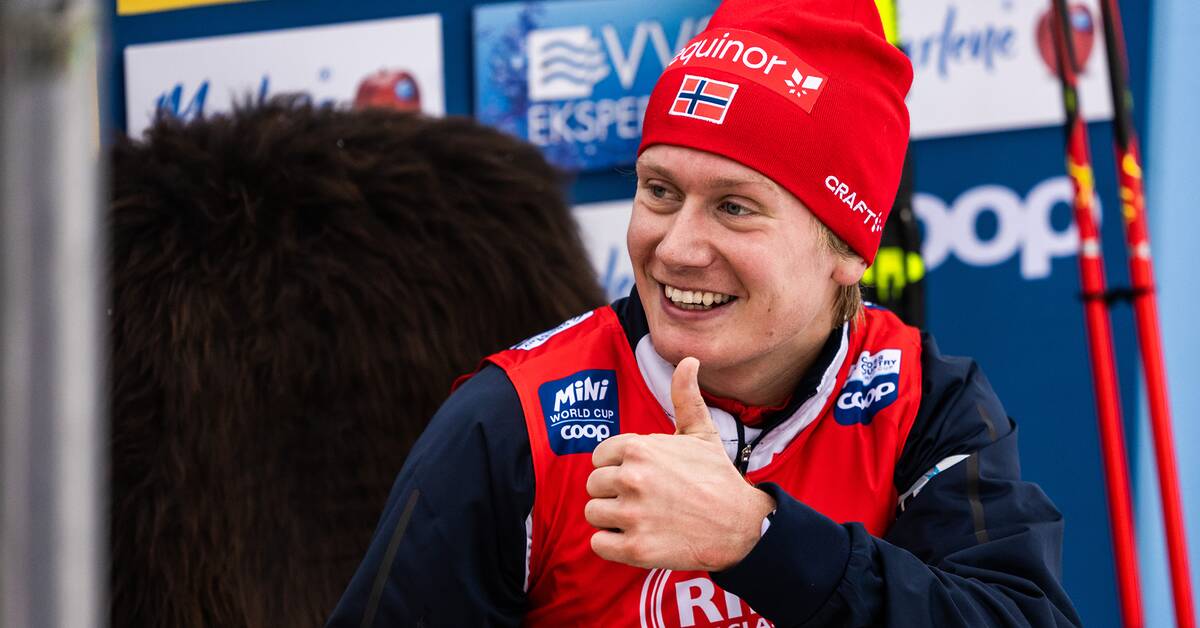 Doldisen Iver Tildheim Andersen è tornato a casa con una corsa di 10 km a Lillehammer