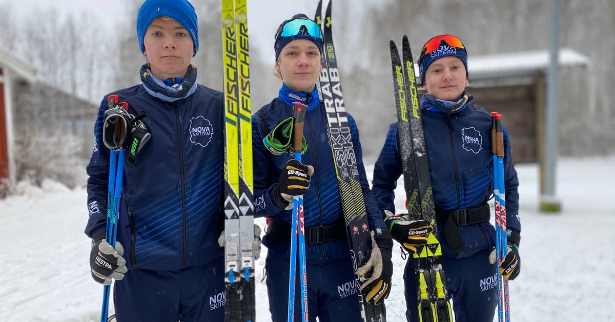 Premiere of the artificial snow trail in Norberg "It's a feeling to