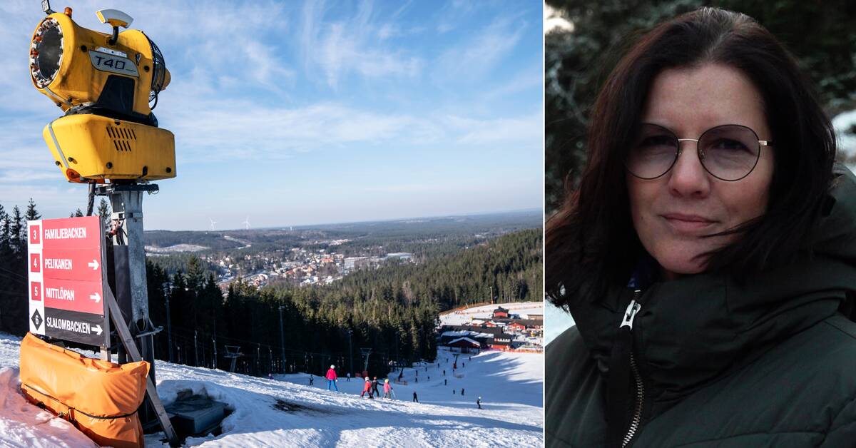 Götaland's largest ski resort is completely dependent on artificial