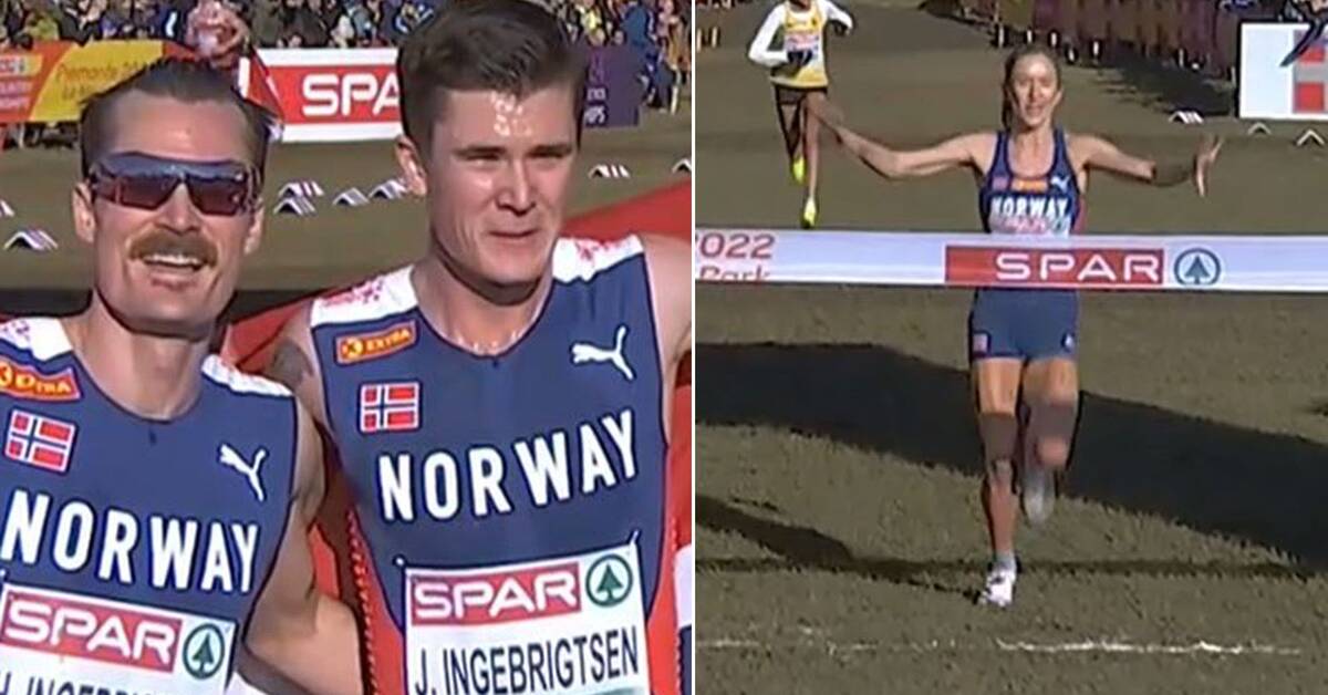 Ingebrigtsen and Grovedal won the double EC cross-country favourite, the Norwegian