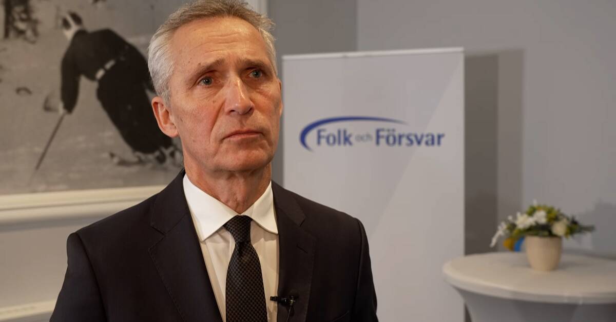 Stoltenberg: “Sweden is now a safer country than before the use”