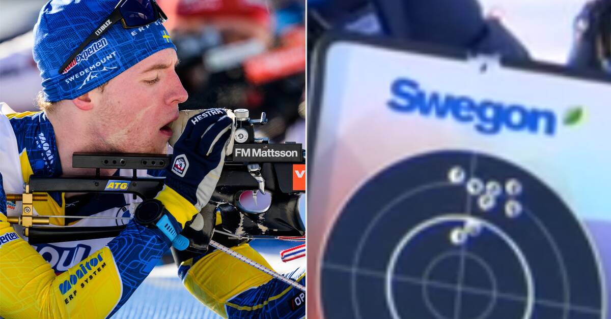 Sverige gikk glipp av medalje i verdenscupen etter Sebastian Samuelssons skytefiasko