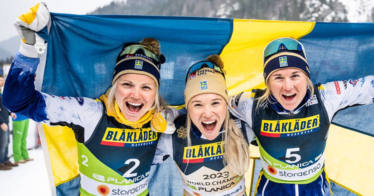 Svensk dunk på sprinten: verdensgull til Jonna Sundling
