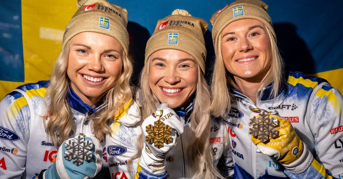 Här får succésvenskorna sina VMmedaljer SVT Nyheter