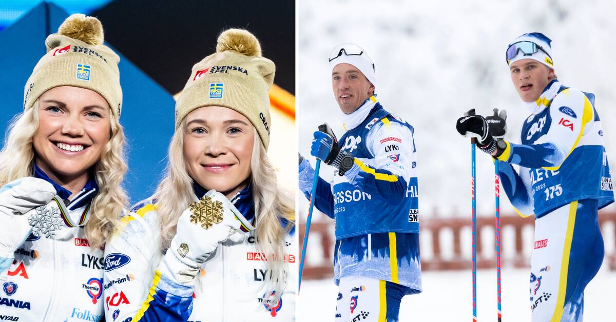 Här är Sveriges lag i sprintstafetterna i VM SVT Sport