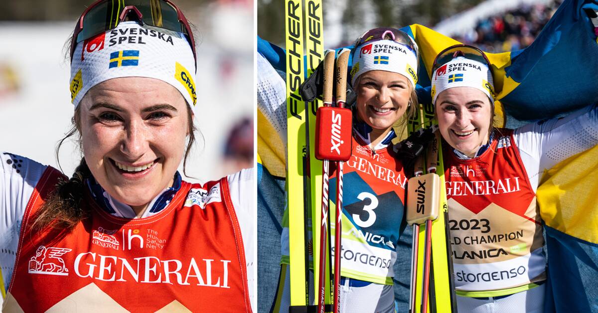 Ebba Andersson ha vinto l’oro nelle tre miglia, la sua seconda nel ciclo dell’acqua