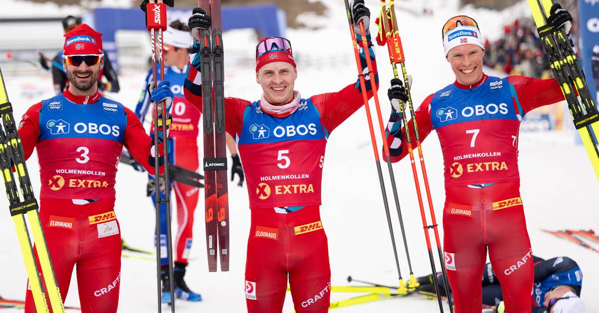 VM-kongen Simen Hegstad Krüger tok revansj: han vant Holmenkollen femmil