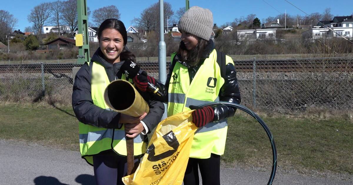 Beach cleaned by gymnasts discovers the presence of pipes and a “rock ring”