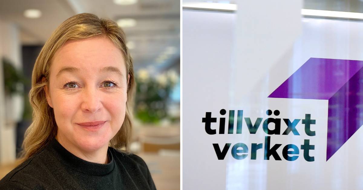 Kvinna arbetar
