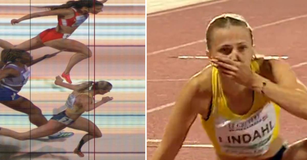 Nora Lindahl tar guld på 200 meter under U20EM SVT Sport