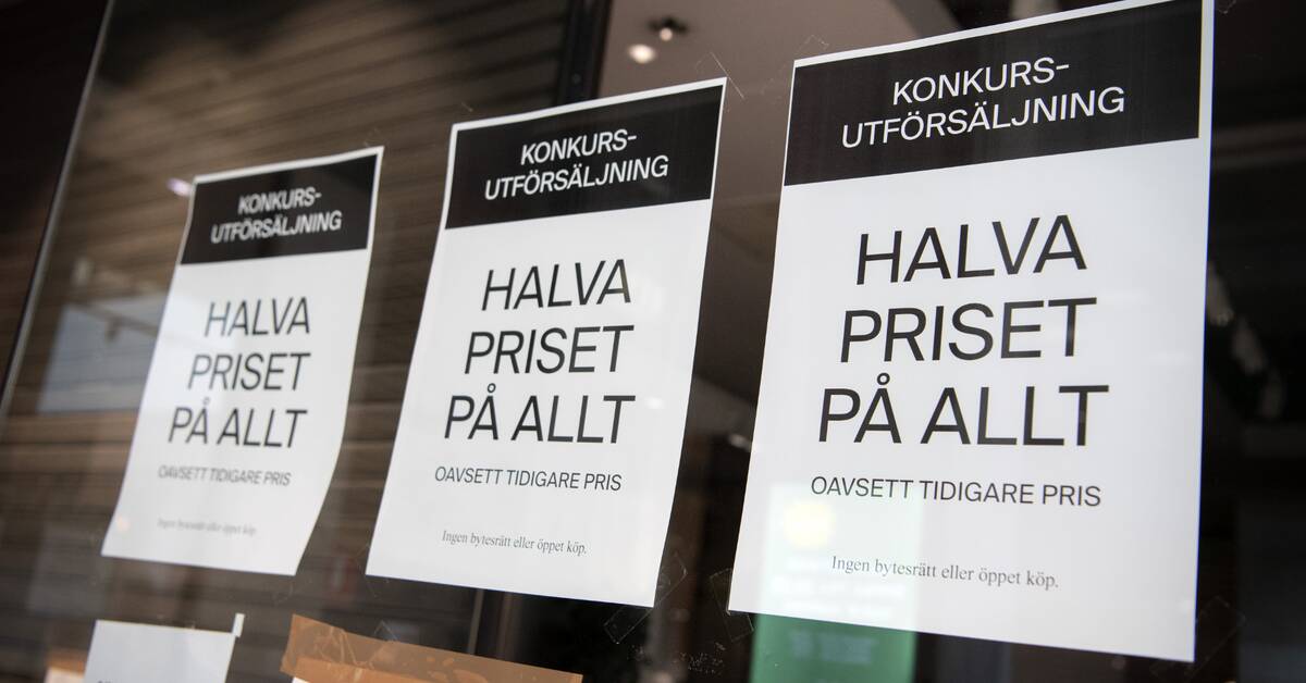 Rekordmånga konkurser i Stockholm SVT Nyheter